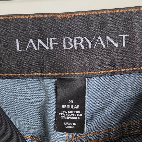 Lane Bryant Dark Wash Straight Leg Jeans - Picture 11 of 12